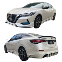 Kit carrosserie compact (lame avant, jupes latérales, lame arrière) pour Nissan Sylphy B18 Sentra B18 2020-2022 Berline, pièces de modification extérieure