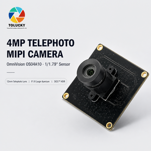Module de caméra MIPI 4MP OS04A10 avec objectif 12 mm 41.2 °   Carte HDR DCG à pixels larges de 2,9 μm pour la reconnaissance faciale et le contrôle d'accès - Product Image 1