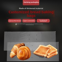 Sac de cuisson pour pain en KPET personnalisable en usine, résistant aux micro-ondes et aux hautes températures, respirant et de qualité alimentaire