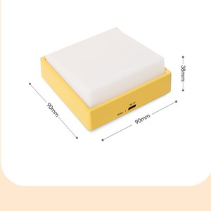 Interruptor basculante Luz de noche Carga USB Escritorio Protección ocular Lámpara de escritorio Dormitorio magnético Lámpara de temporizador de cabecera - Product Image 6