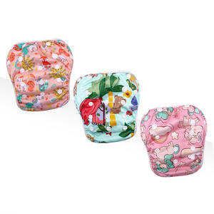 Popok renang bayi perempuan dan laki-laki, dapat digunakan kembali dapat dicuci Satu ukuran menyerap - Product Image 1