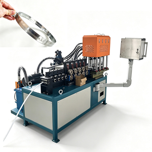 CNC Flat Iron Hoop Forming Machine Automatic Pipe <b>U</b> <b>Clamp</b> Making Punching Machine - Product Image 1