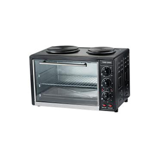Zogifts <strong>Electric</strong> Mini <strong>Oven</strong> Cooker Pizza Bakery for Baking <strong>Turkey</strong> Italian General Parts With Hot Plate Desk Commercial Deck <strong>Round</strong> - Product Image 5