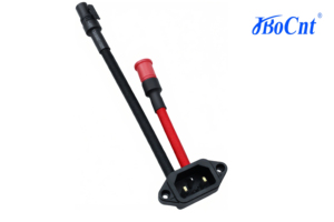 Xe điện 75A mạ vàng đồng thau cắm DC cung cấp điện PA66 Nylon nhà ở kết nối dây cho pin - Product Image 5