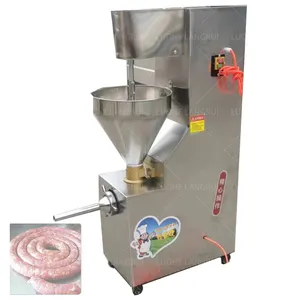 Sosis ve ham yapma makinesi ham sosis dolum ekipmanları üreticisi hot dog sosis makinesi makinesi