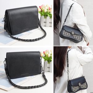 BEAULEGAN <b>Purse</b> Chain Handles Short Strap Microfiber Leather Replacement For Handbag Or Shoulder Bag Set Of Inch Long Gunmetal - Product Image 6