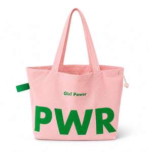 Bolso de mano de nailon rosa para ir al trabajo, bolso de hombro informal de gran capacidad, sencillo, portátil, a la moda para viajar - Product Image 1
