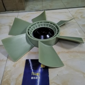 ใบพัดลม 096-5843 0965843 สำหรับรถขุด E120B E200B อะไหล่เครื่องยนต์ ใบพัดลมระบายความร้อน 6 ใบ - Product Image 6
