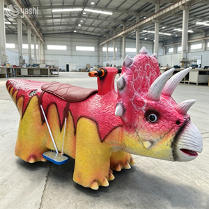 Coche Eléctrico <span class=keywords><strong>de</strong></span> <span class=keywords><strong>Dinosaurio</strong></span> para Parque <span class=keywords><strong>de</strong></span> Atracciones, <span class=keywords><strong>Dinosaurio</strong></span> Andador <span class=keywords><strong>de</strong></span> Dibujos Animados para Niños y Padres, Ideal para Lugares Turísticos - Product Image 6