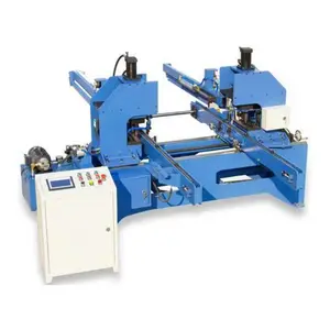 Saifan SF4051 Máquina automática de fixação de rebites para carpintaria CNC, cabeça dupla, colar de paletes de madeira