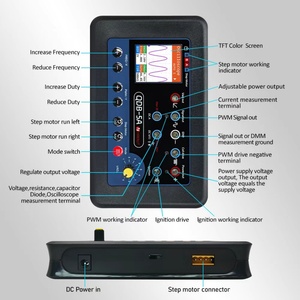 Testeur de bobine d'allumage automobile QDB-5A, oscilloscope automobile, analyseur de courant électrique, détecteur de panne automobile - Product Image 5