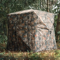 Haute qualité nouvelle tente de Camping en plein air Pop up Portable Camouflage tente de chasse aveugle avec poteaux en fibre de verre