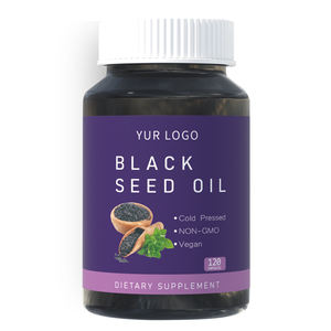 אומגה 3 6 9 עבור המפרקים עיכול שמן זרע שיער העור ג 'ל רך oem בריאות תוספת לחץ קר שחור בתפזורת או קופסא - Product Image 1