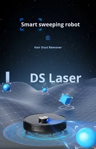روبوت ذكي لتنظيف الأرضيات بالليزر، يمسح ويمكن وينظف بالشفط، هدية من الشركة المصنعة، مكنسة كهربائية - Product Image 6