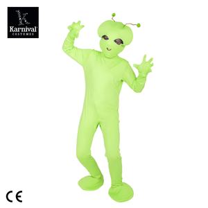 ODM Disfraz de astronauta y alienígena de Halloween para niños Body verde Venta completa para fiesta de Carnaval Rendimiento Cosplay para niños - Product Image 2