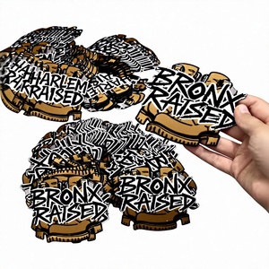 Patch brodé tête de tigre motif animal pour vestes femme, patch autocollant Bronx Raised avec motif de baskets pour veste femme - Product Image 1