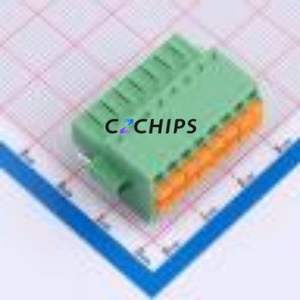 KF2EDGKEHM-3.5-2*8P Plug-in Terminal Block P=3.5mm Connector Male Plug Screw Fixing 2x8P 3.5mm - Product Image 1