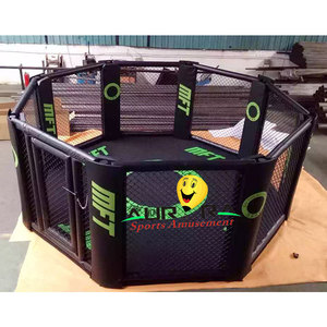 Hot sale MMA Boxing Ring Rop Kick Championship Thai Mini Floor Used Foldable Inflatable 20x20 portable Boxing Ring For Sale