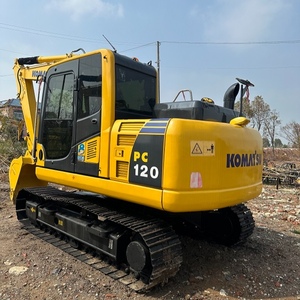 Maquinaria de movimiento de tierras usada, 90% nueva, excavadora de cadenas Komatsu pc120, excavadora de 12 toneladas pc120-8 usada en venta - Product Image 4