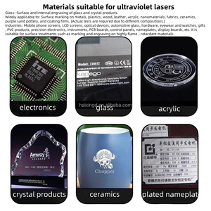Tissu personnalisé Céramique <span class=keywords><strong>Sable</strong></span> violet Impression de surface Enduit Imprimante laser à fibre UV Co2 Gravure Machine de marquage - Product Image 5