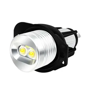CANBUS 10w LED Phares Angel Eye Halo Anneau Marqueur Ampoules pour E90 E91 05-08 Voiture Lumière Accessoire Blanc IP65 E39