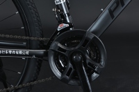 Sepeda Gunung MTB 27,5 Inci 21 Speed Suspensi Hidrolik Desain Vintage Modis Nyaman Rem Cakram