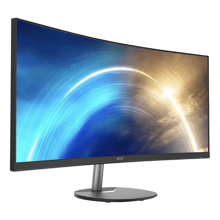 美品　MSI PRO MP341C Series カーブ型モニター PRO MP341CQ | Professional Business 34 inch Monitor for Work