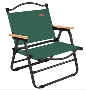 Silla Plegable Ligera Kemite para Acampar, Muebles de Exterior para Dormitorio, Jardín, Pesca, con Reposabrazos - Product Image 1