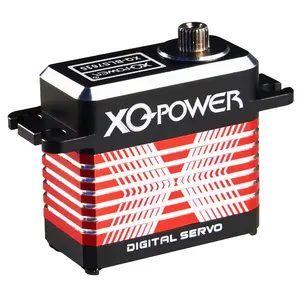 XQ-POWER 브러시리스 서보 모터 높은 토크 거대한 스케일 디지털 방수 서보 RC 스케일 자동차/헬리콥터