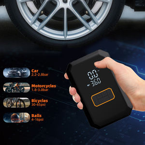 Gonfleur de pneu de démarreur de saut de batterie <span class=keywords><strong>Pompe</strong></span> à air de voiture de vélo électrique rechargeable sans fil - Product Image 5