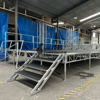 2026 TFR Meilleure vente TUV Scène événementielle extérieure portable en aluminium et structure de scène en bois d'occasion économique pour événements et concerts