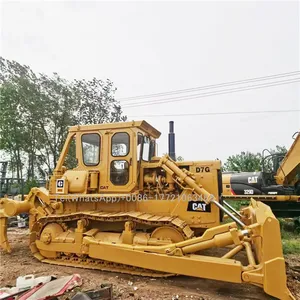 Original Usado Bulldozer Cat D7G com guincho hidráulico, D7, D6, D5, D4, D3 Usado Caterpillar Dozer para Venda