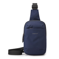 Tas Selempang Ringan yang Dapat Diganti Antar Bahu Kiri Kanan, Tas Dada, Ransel Pria