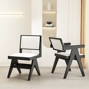 <span class=keywords><strong>Chaise</strong></span> de salle à manger moderne pour restaurant et hôtel, avec structure en <span class=keywords><strong>bois</strong></span> massif et accoudoirs en cuir, en <span class=keywords><strong>bois</strong></span> de frêne - Product Image 3