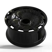 Rines de Aleación Forjados Personalizados de 18/19/20/21/22 Pulgadas, 6061-V6, Negro Brillante de Lujo, para BMW M2 M3 M4 G80 G82 G87 Rolls Royce Cullinan