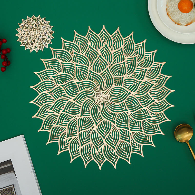 Crisantemo dorado giratorio