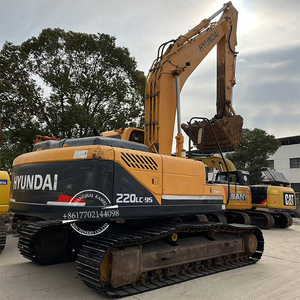 hyundai Crawler Excavator 20 Ton Hyundai 220 Excavator Good Price R220LC-9S Used Korea Heavy Duty - Product Image 1