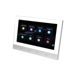 Bộ điều khiển âm nhạc hai vùng với màn hình cảm ứng-Bộ khuếch đại tường kỹ thuật số 7 inch 8*20W Hỗ trợ Wifi/răng Xanh - Product Image 2