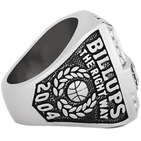 Bague de champion de Detroit Pistons 2004 bijoux personnalisés bague commémorative classique de nostalgie pop européenne et américaine