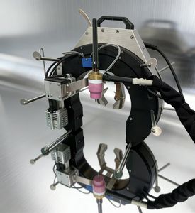 Machine de soudage orbitale ouverte avec écran tactile Siemens PLC, soudeuse <span class=keywords><strong>TIG</strong></span> DC pour tubes en acier inoxydable - Product Image 1