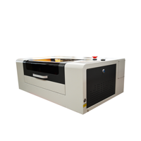 Machine de gravure laser CO2 micro 3020 300*200mm 40W 50W pour la fabrication de tampons en caoutchouc et la gravure 3D de photos sur cristal pour matériaux en bois - Agent d'usine