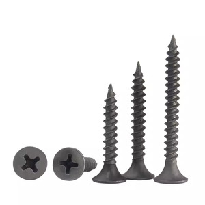 Vis à cloison sèche Qunshuo M3.5mm à tête fraisée Phillips, droite, métrique, en acier au carbone, pour l'industrie de la construction - Product Image 1