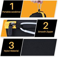 Étui rigide en EVA Sac de rangement pour étui de protection de voyage pour haut-parleur portable DEWALT