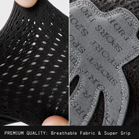 Gants de musculation unisexes personnalisés avec logo, antichoc, pour la musculation, le fitness et l'entraînement de force