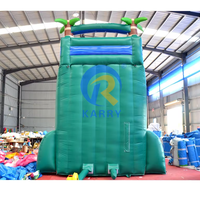 Vente en gros Toboggan aquatique gonflable Pullovers commerciaux Toboggan aquatique gonflable Parc aquatique Toboggans gonflables pour enfants et adultes