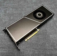 Carte graphique RTX3080 20 Go d'occasion avec refroidissement par turbine, 20 Go GDDR6X pour l'informatique IA et le jeu