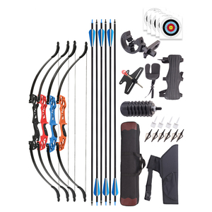 Nhà Máy Dành Cho Người Lớn Takedown Recurve Bow Set Kim Loại Riser Bắn Cung Đào Tạo Kit Với Sợi Thủy Tinh Mũi Tên Mục Tiêu Cho Ngoài Trời Chụp - Product Image 5