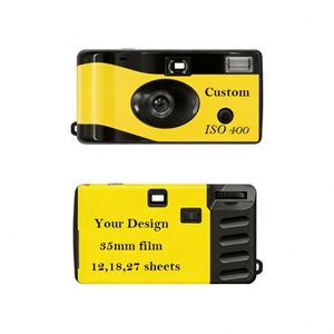 Nouvelle Tendance 2027 : Appareil Photo Jetable 35mm pour Mariages avec Flash et Logo Personnalisé – Vente en Gros - Product Image 1