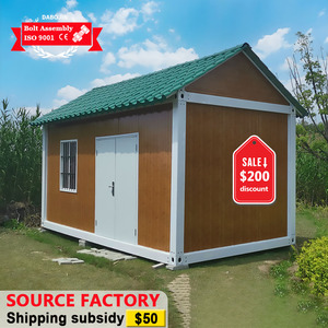 Modular Mini prefab container nhà năng lượng mặt trời hệ thống cho toàn bộ ngôi nhà lưu trữ ngoài trời đổ - Product Image 1