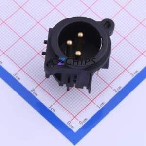 DIN-324DH XLR Connector Through hole Component (THT) Connector - Product Image 1